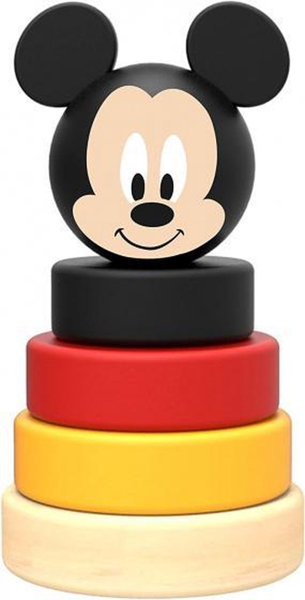 stapeltoren Mickey Mouse junior 10 cm hout 5-delig