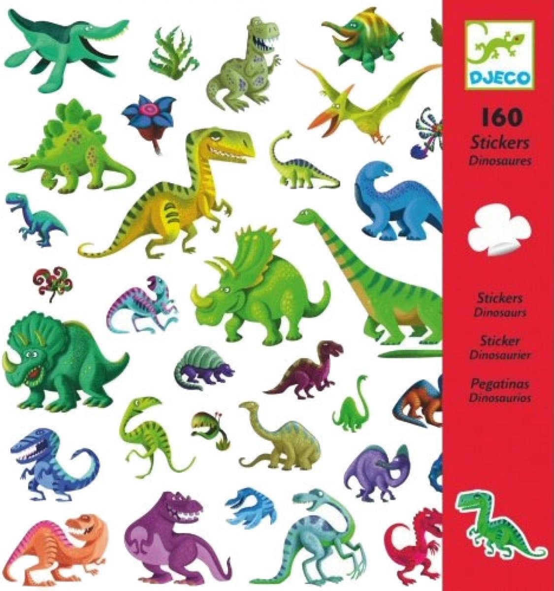 Stickers (160) - Dinosaurs