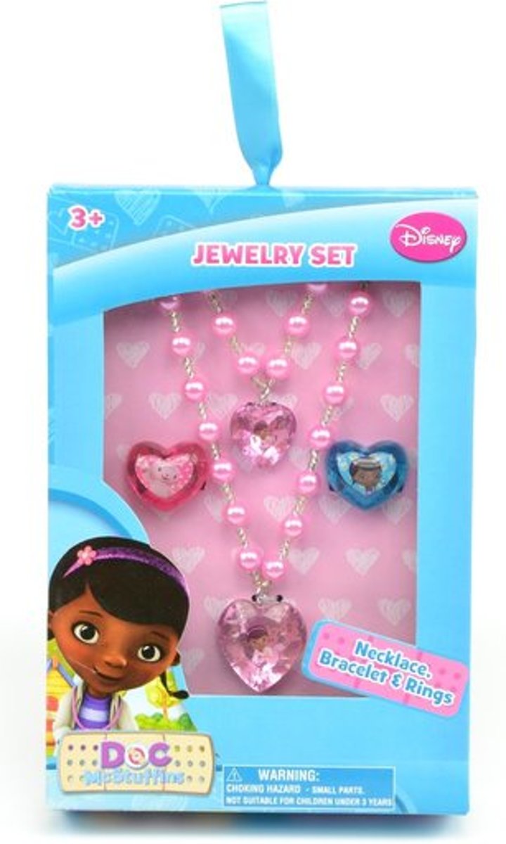 Doc McStuffins 4-delig accessoires set