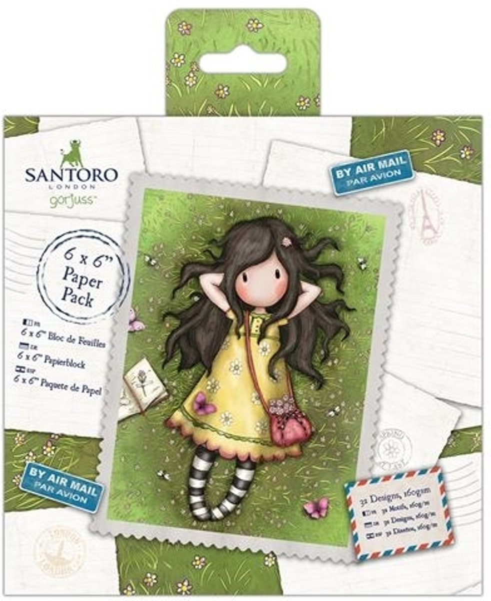 6 x 6 Inch Papierpak  (32-pak) - Santoro