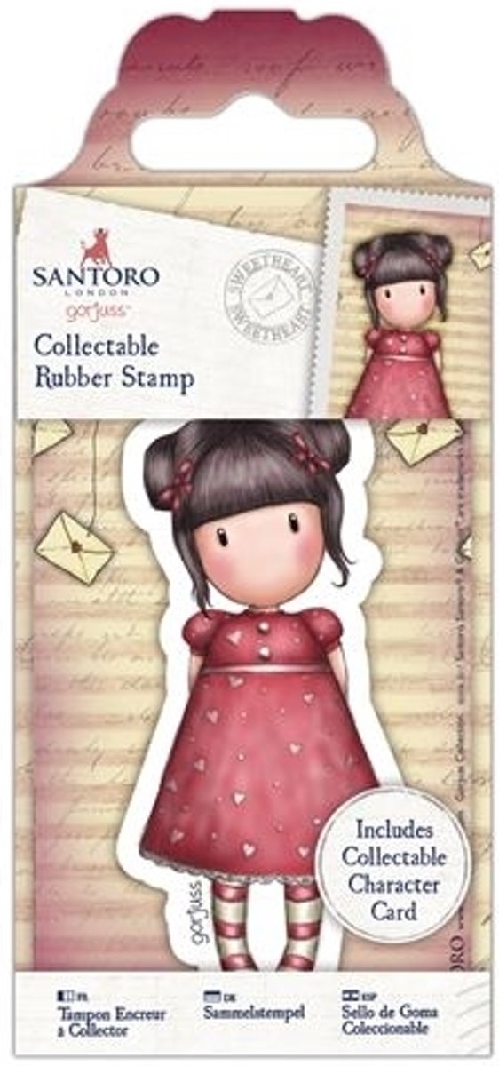 Collectable Rubber Stamp - Santoro - No. 54 Sweetheart