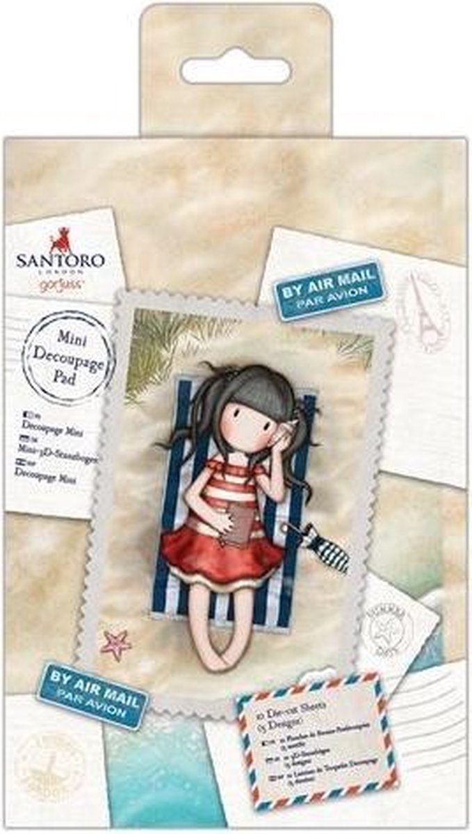 Mini Decoupage Pad - Santoro