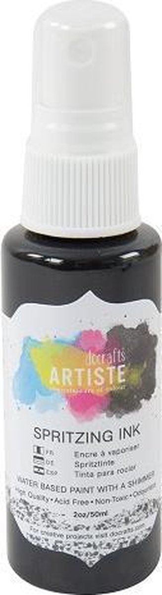 Spritzing Ink 2oz - Hematite