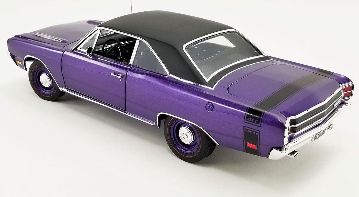 Dodge Dart GTS 440 Coupe 1969 Purple/Black