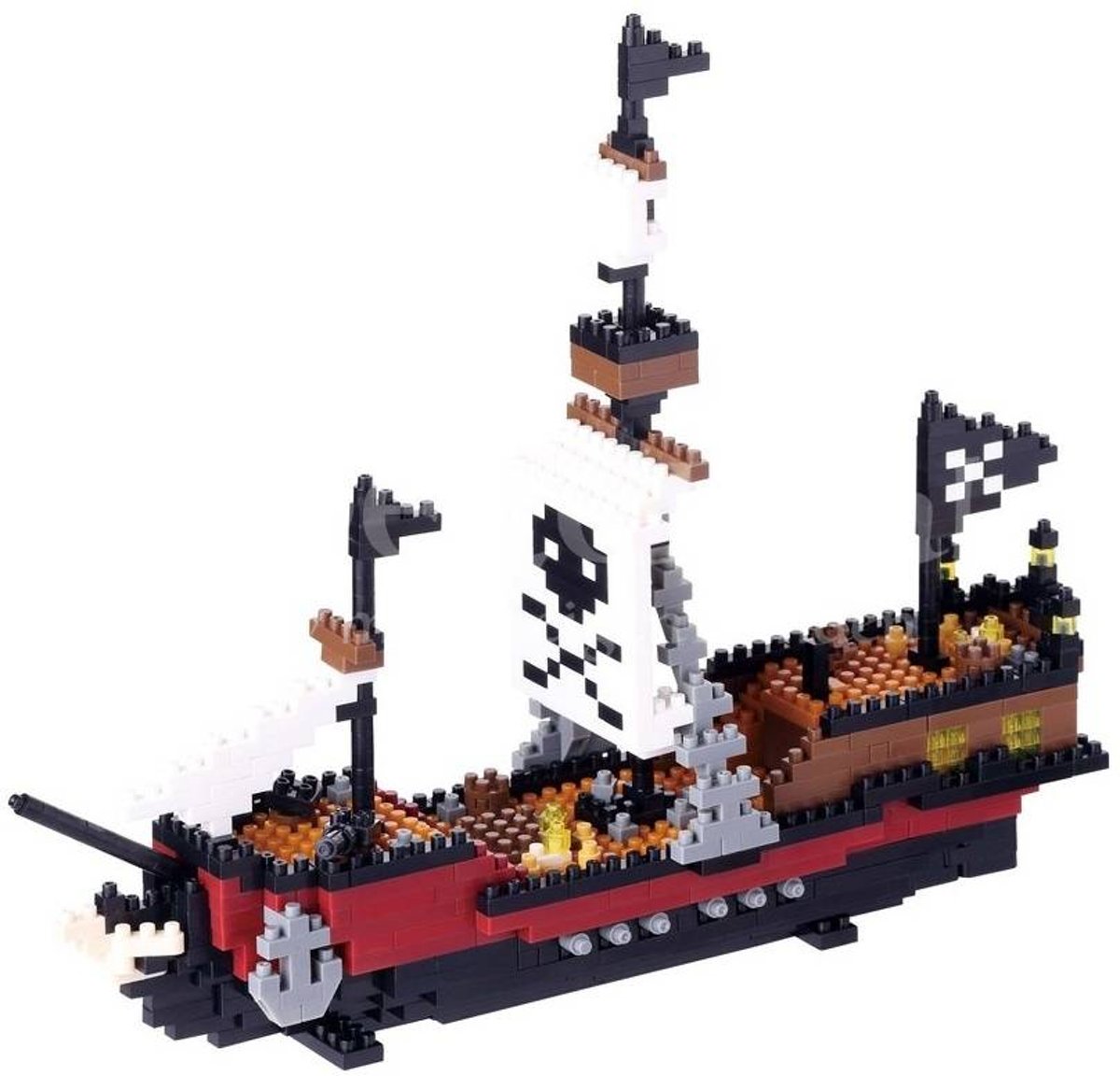 Nanoblocks Piratenschip (780 steentjes)