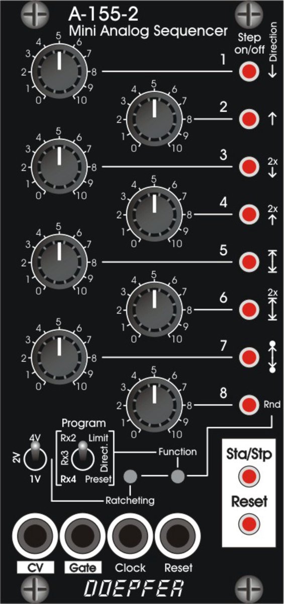 Doepfer A-155-2V Miniature Analog Sequencer Vintage - sequencer