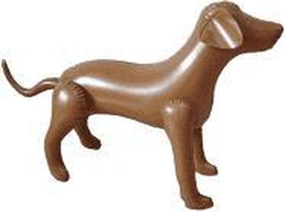 Dogs&Co Opblaasbare PVC Hond Bruin