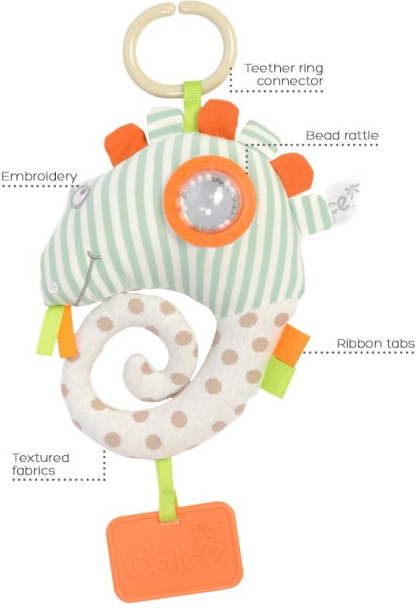 Dolce Toys Activity hanging Chameleon