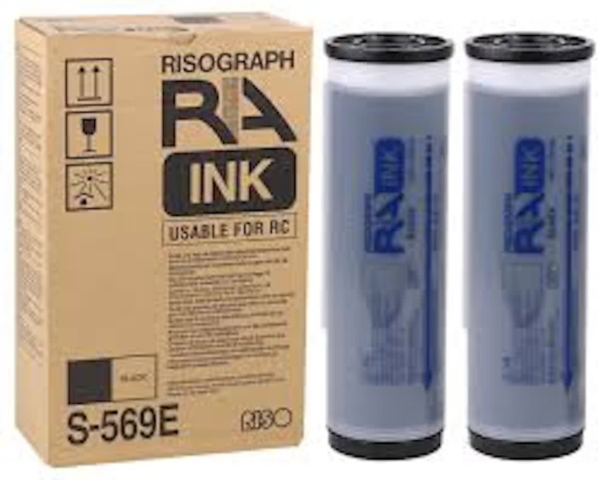 Riso Ink S-569E ds/2 stuks zwart