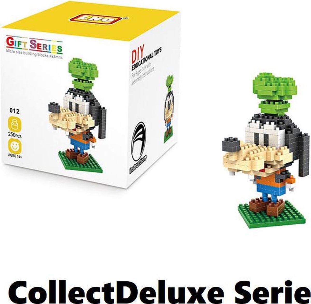 Bouw je eigen goofy figuur - bekend van tv de stripboeken pocket - dubbel pocket - vakantieboek - junior - COD LEGO - set - lego -technic - city - friends - star wars - creator - ninjago - classic - harry potter - Donald Duck - Katrien