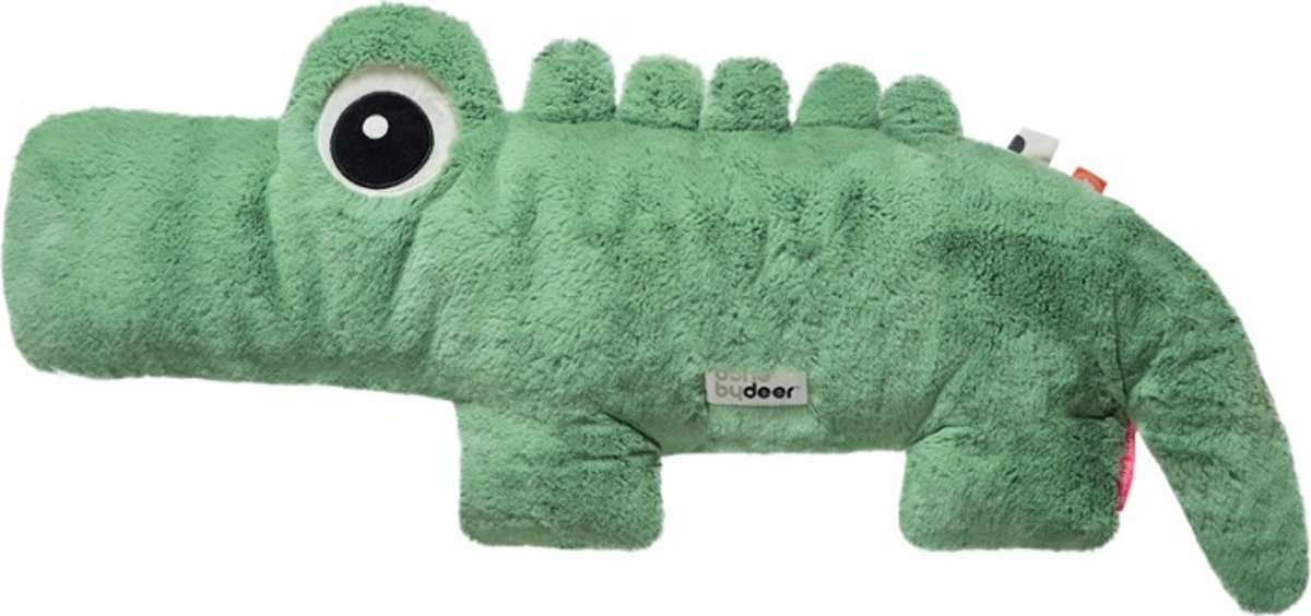 Done by Deer Pluche Knuffel Croco Green Large