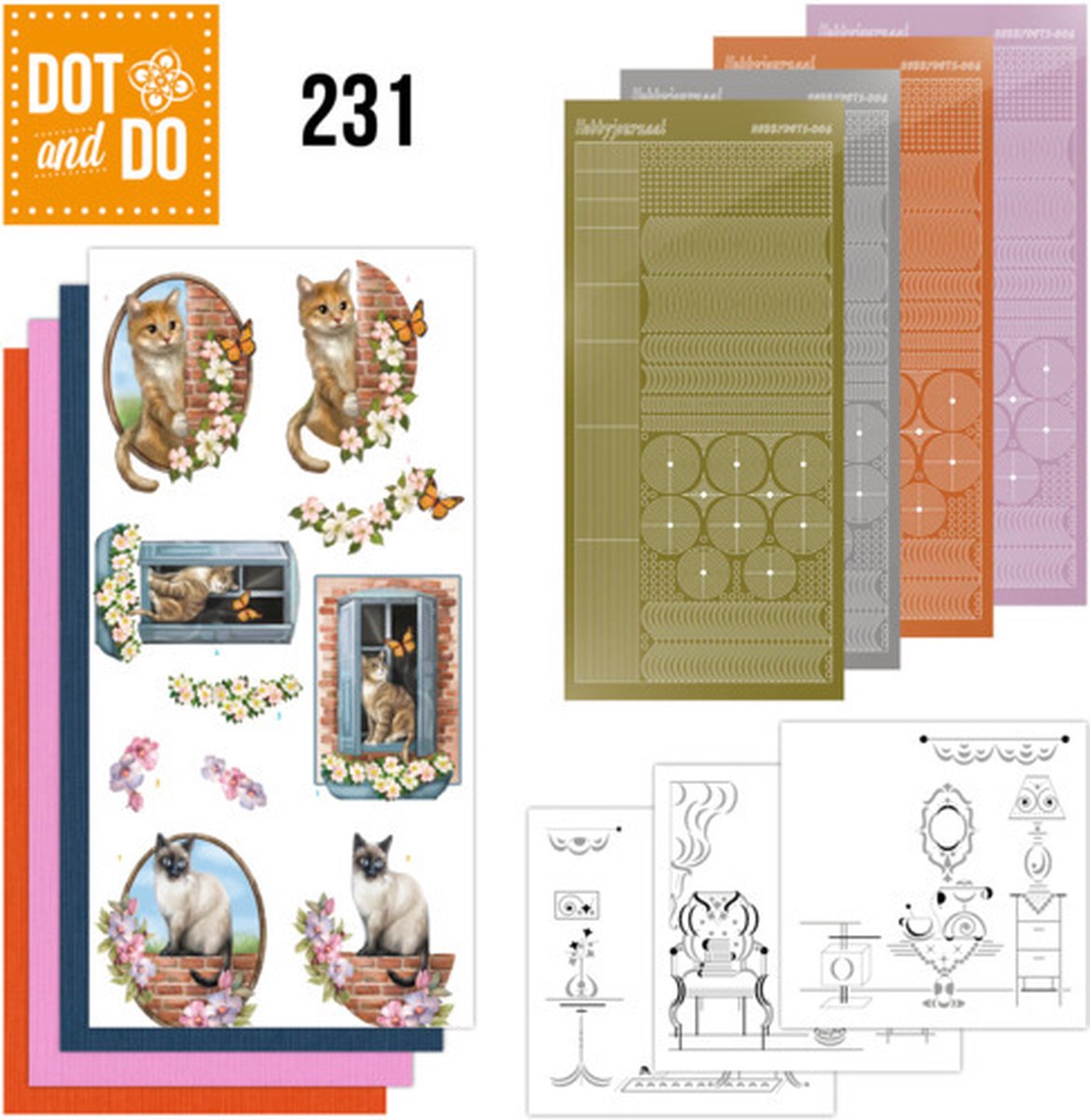 Dot and Do 231 - Amy Design - Fur Friends