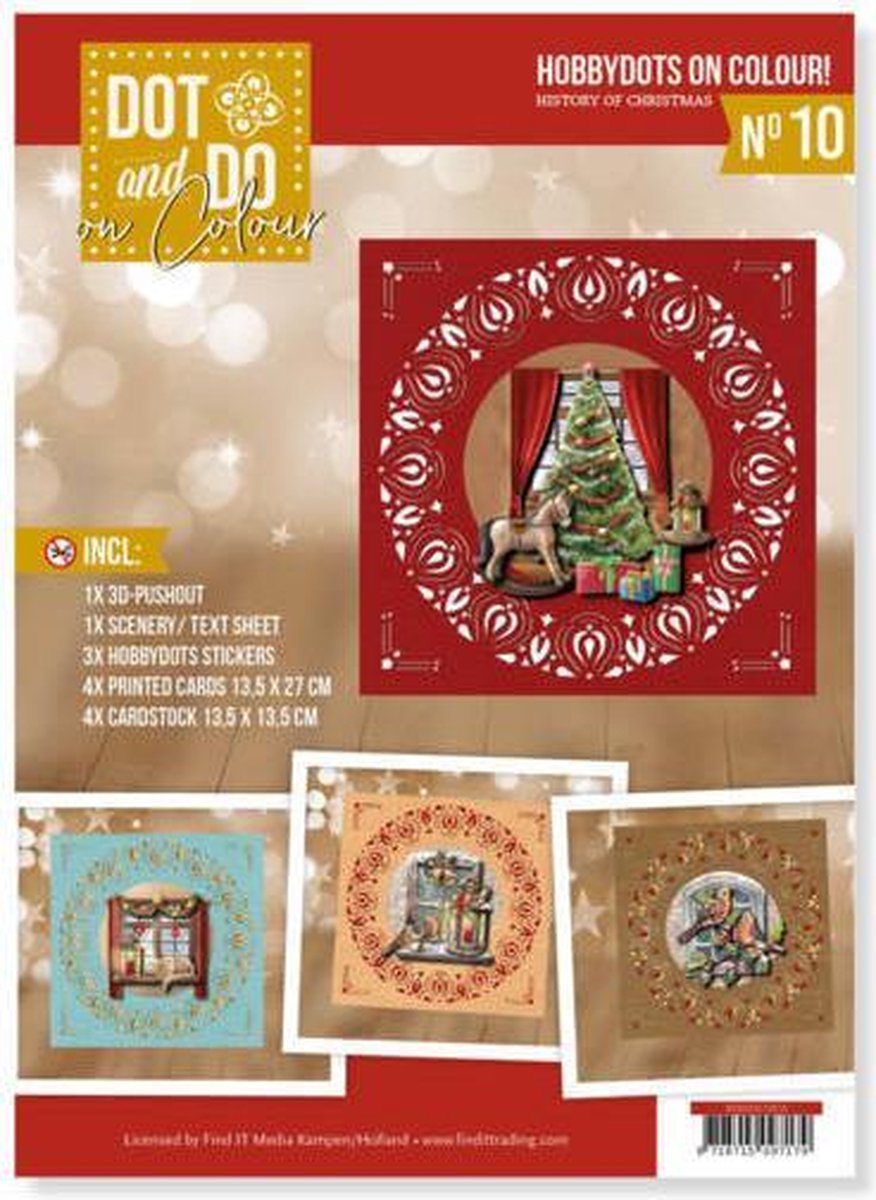 Dot and Do on Colour 10 - Amy Design - History of Christmas