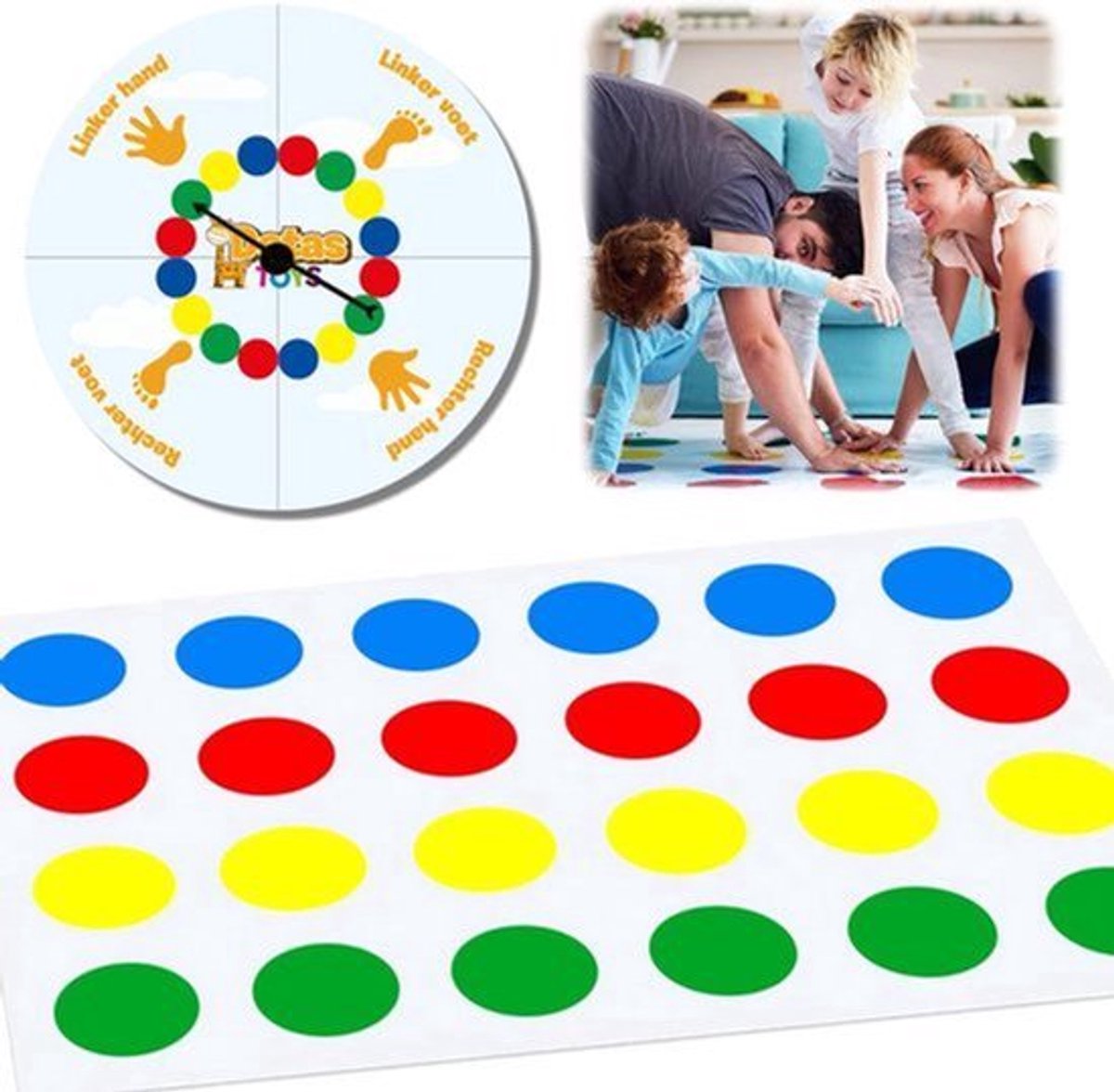 DotasToys® Wervelwind Spel -   Kinderen - Spellen, Spelletjes, Familiespel