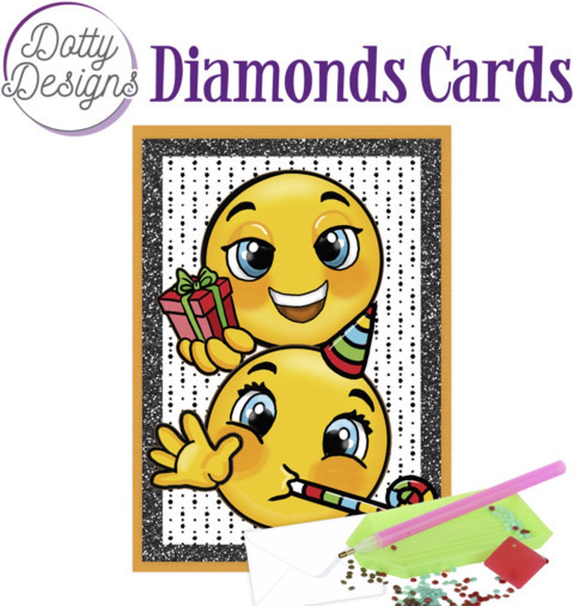 Dotty Designs Diamond Cards - Birthday Smile