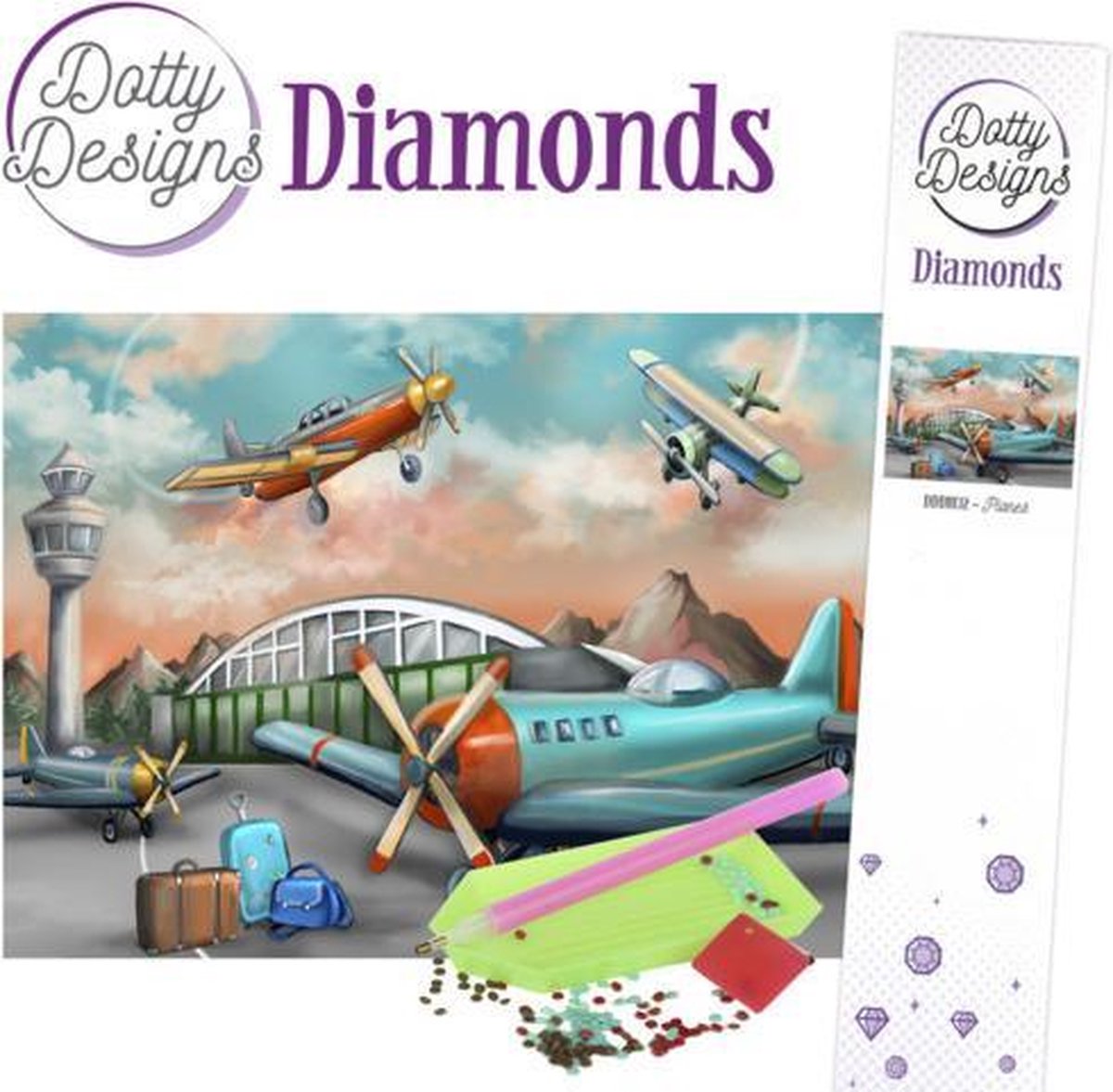 Dotty Designs Diamond Painting Planes