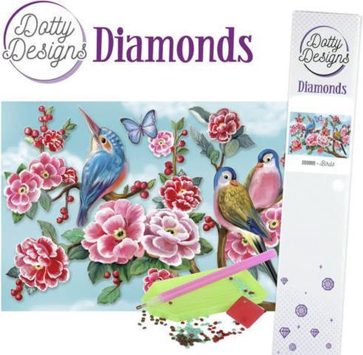 Dotty Designs Diamonds - Birds