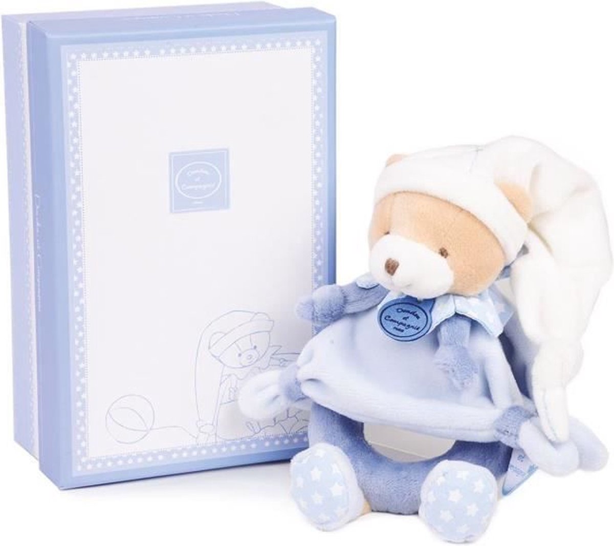 DOUDOU ET COMPAGNIE Cherry en Petit Chou - Rammelaar onze Petit Chou