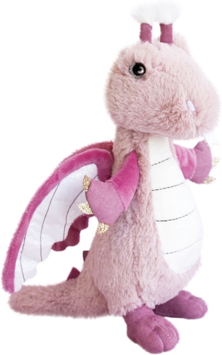 Doudou - Dragon Pink 30cm - Knuffel