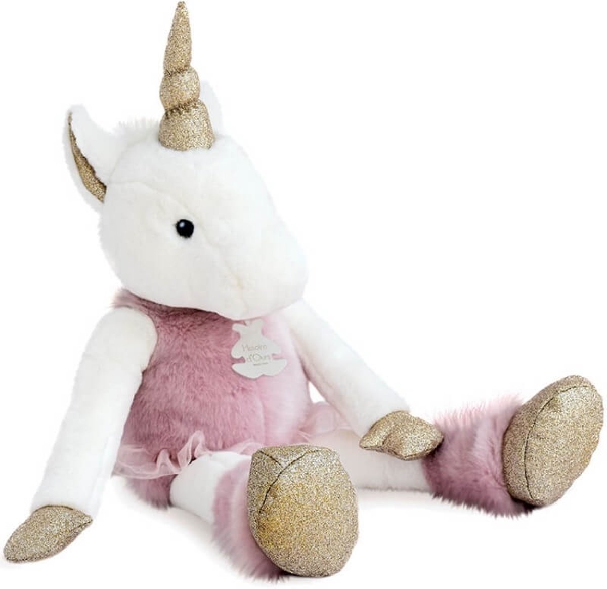 Unicorn Doudou Twist knuffel 35cm