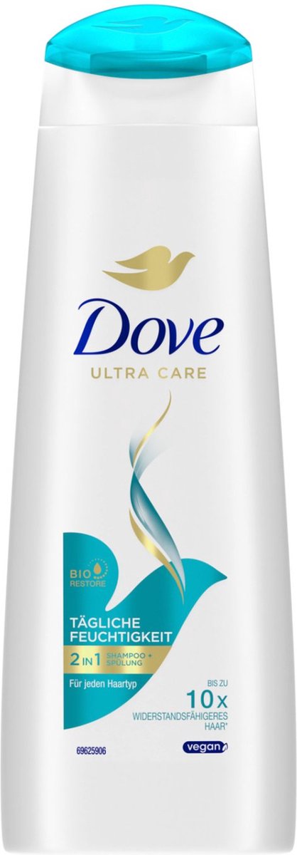 Dove Shampoo - Daily Moisture 2 in 1 250 ml