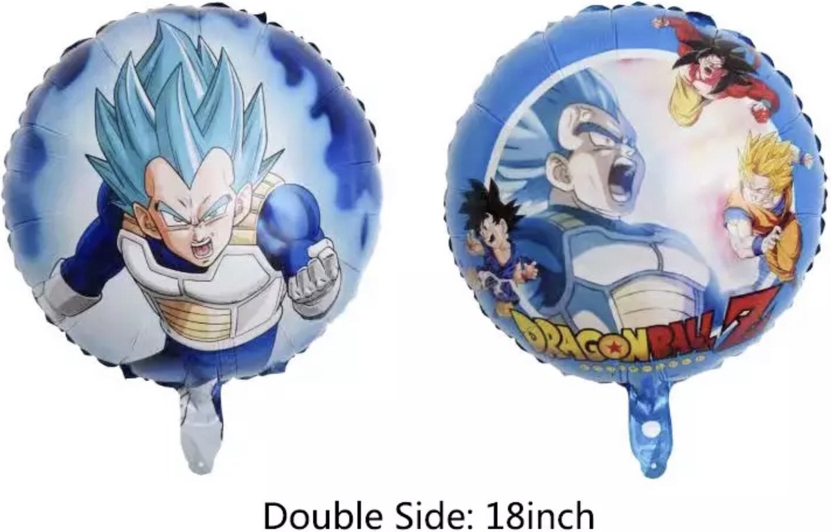 Dragon Ball 18 Inch Ballon - Dragon Ball Folie Ballon - Actie Figuur - Thema Feest - Superhelden Kinderfeest - Helium Ballon - Dragon Ball Z - Folie Ballonnen - 1 Stuk Dragon Ball - Decoratie - Versiering - Verjaardag - Dragon Ball Super