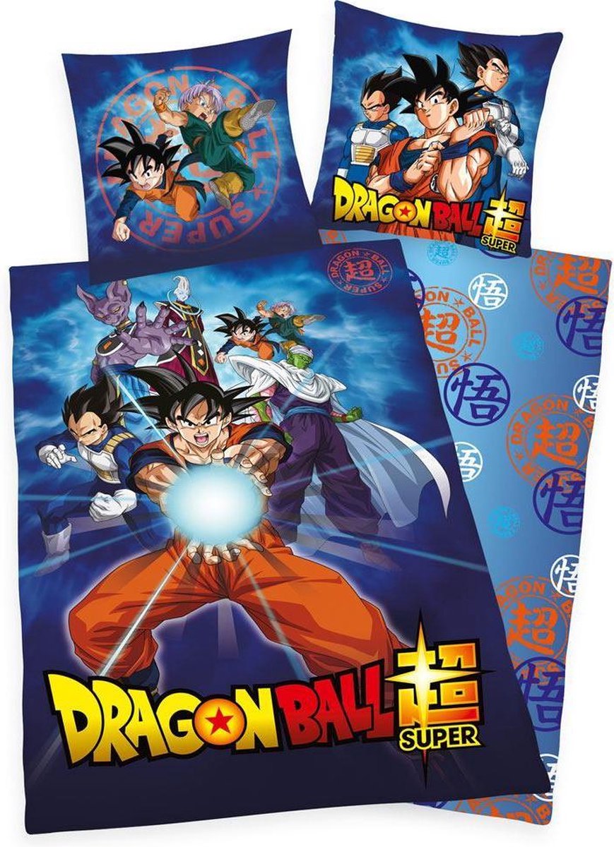 Dragon Ball Super Duvet Set Characters 135 x 200 cm / 80 x 80 cm