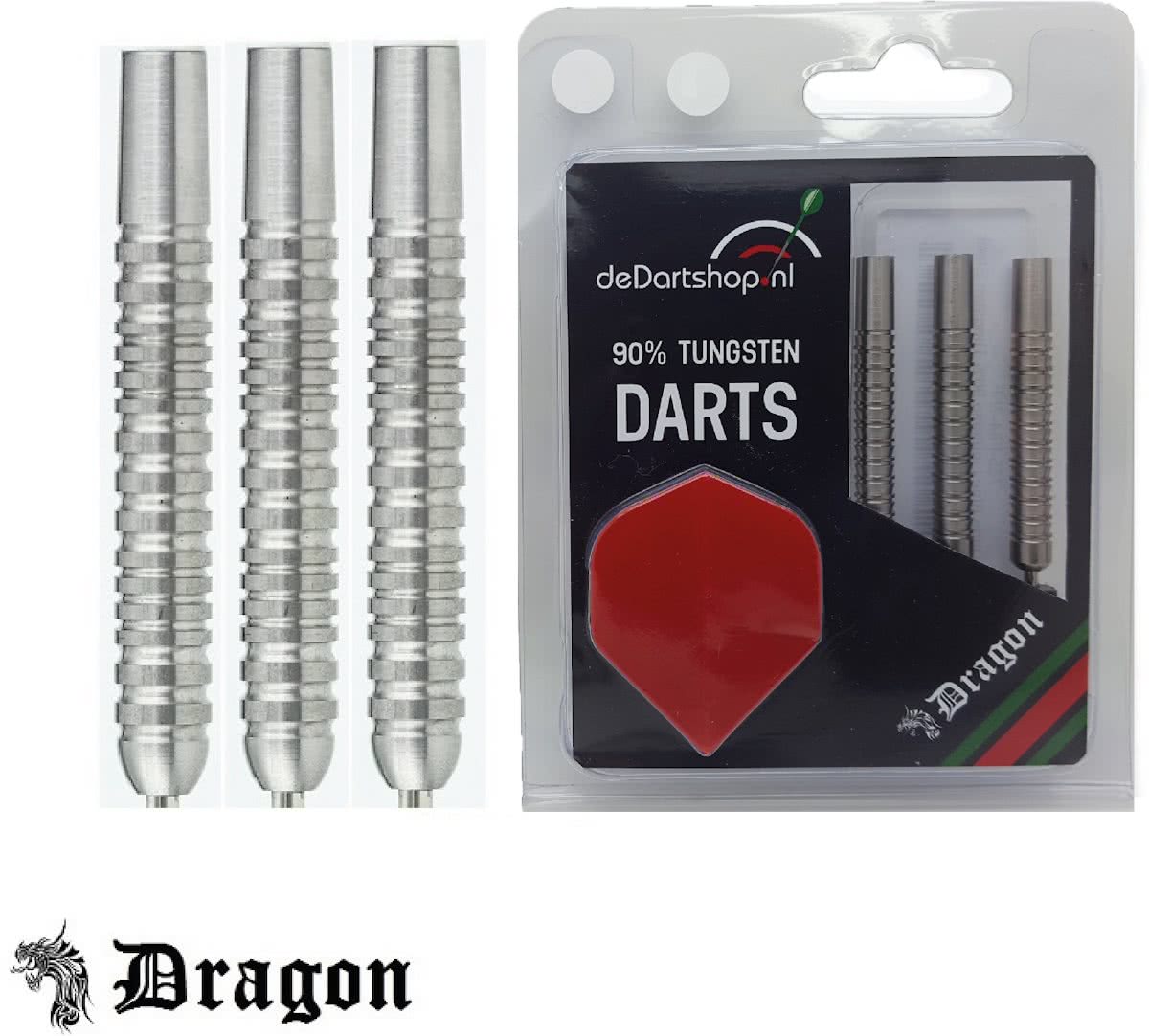 Dragon Darts 2 Professional 90% Tungsten darts pijlen - 26 gram - dartpijlen