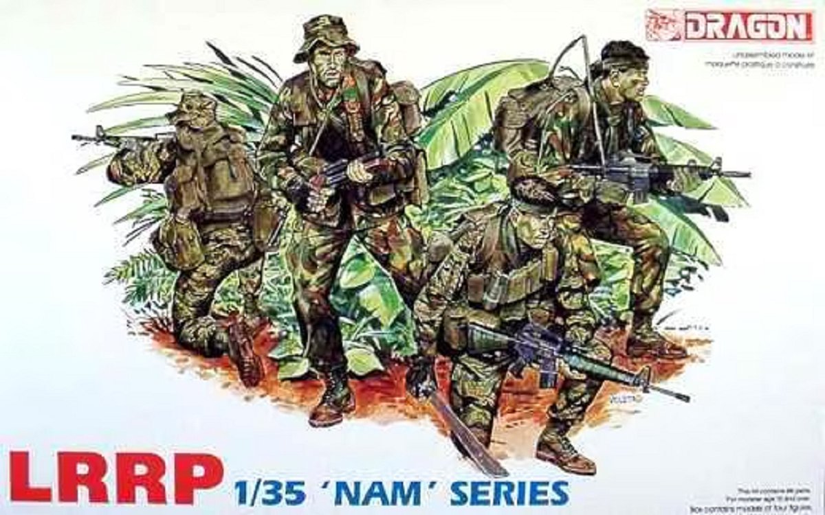 1:35 Dragon 3303 LRRP - Figures - Nam Series Plastic kit