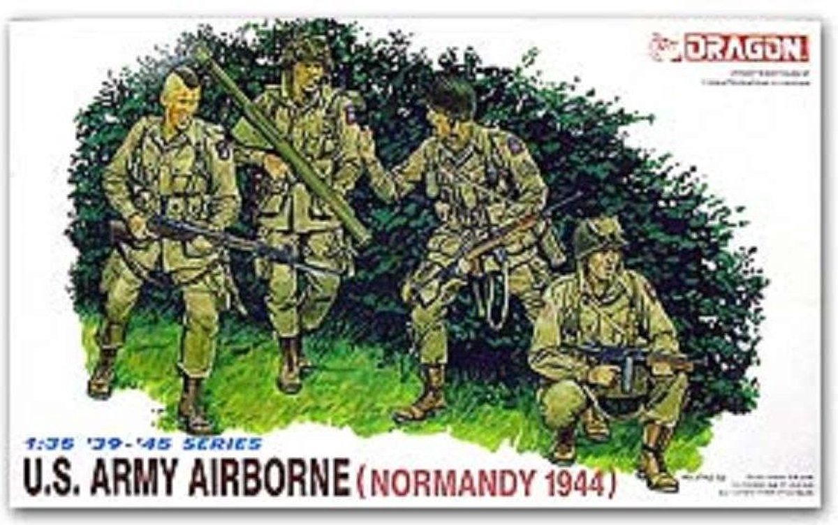 1:35 Dragon 6010 U.S. Army Airborne - Normandy 1944 Plastic kit