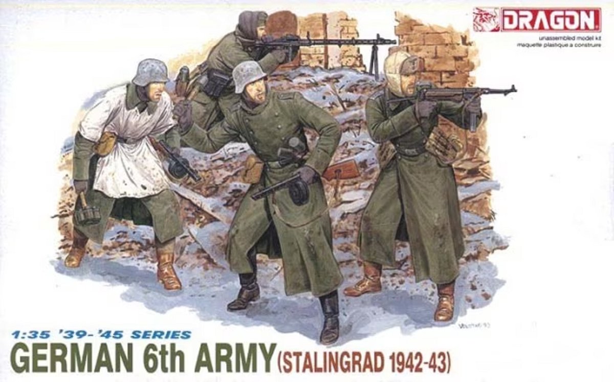 1:35 Dragon 6017 German 6th Army - Stalingrad 1942-43 Plastic kit