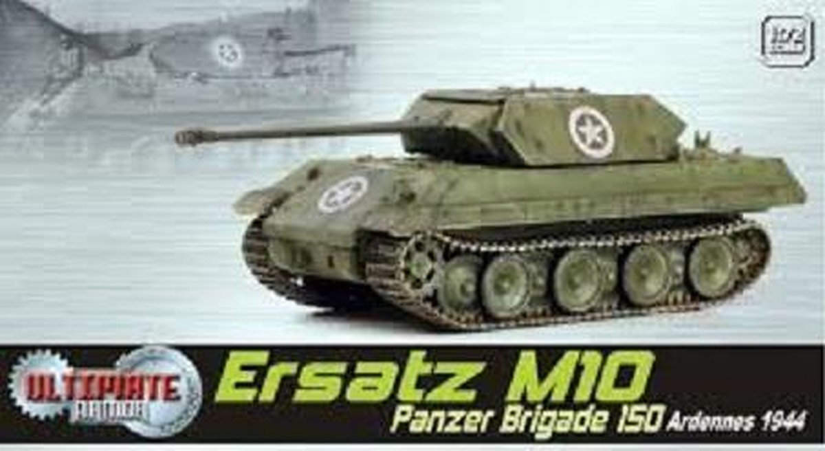 1:72 Dragon Armor 60529 Diecast Ersatz M10 Panther Tank Brigades Ardennes ‘44 Diecast model