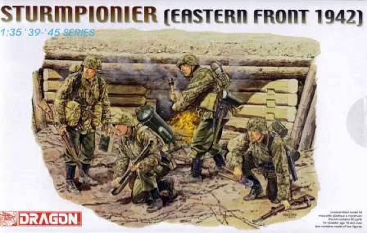 Dragon - 1/35 Sturmpionier Eastern Front 1942 (5/22) *dra6146 - modelbouwsets, hobbybouwspeelgoed voor kinderen, modelverf en accessoires