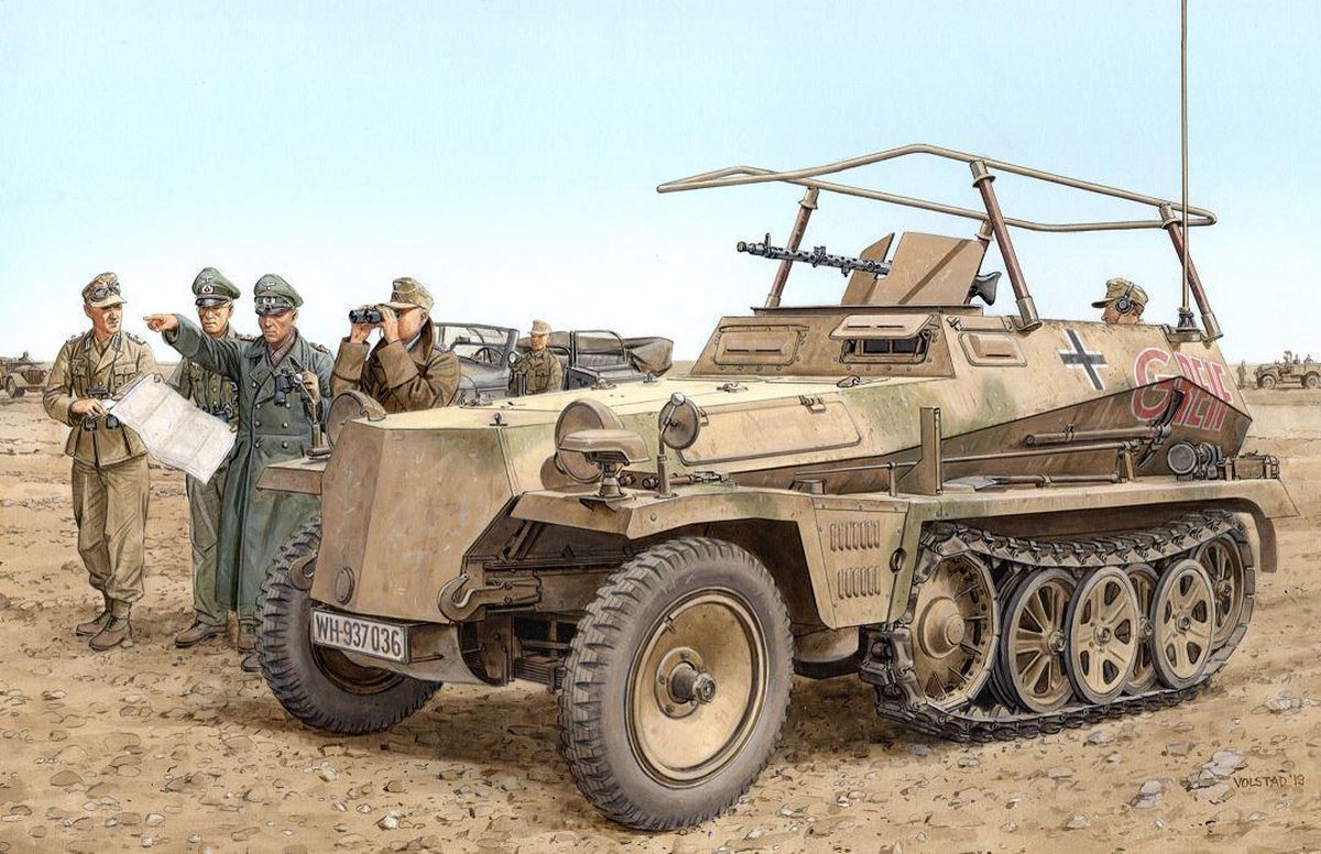 Dragon - Sd.kfz250/3 Greif (1/20) * - DRA6911