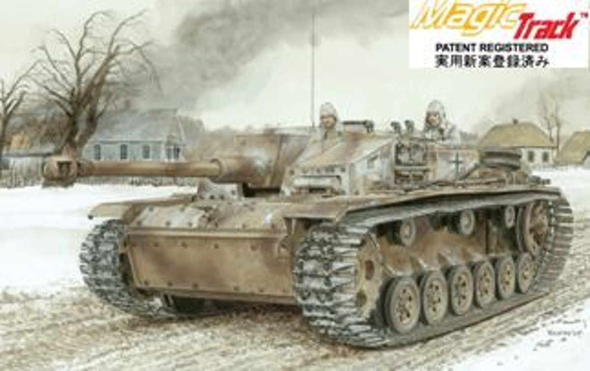 Dragon - Stug.iii Ausf.f/8 W/winterketten 1:35  (1/19) * (Dra6644)