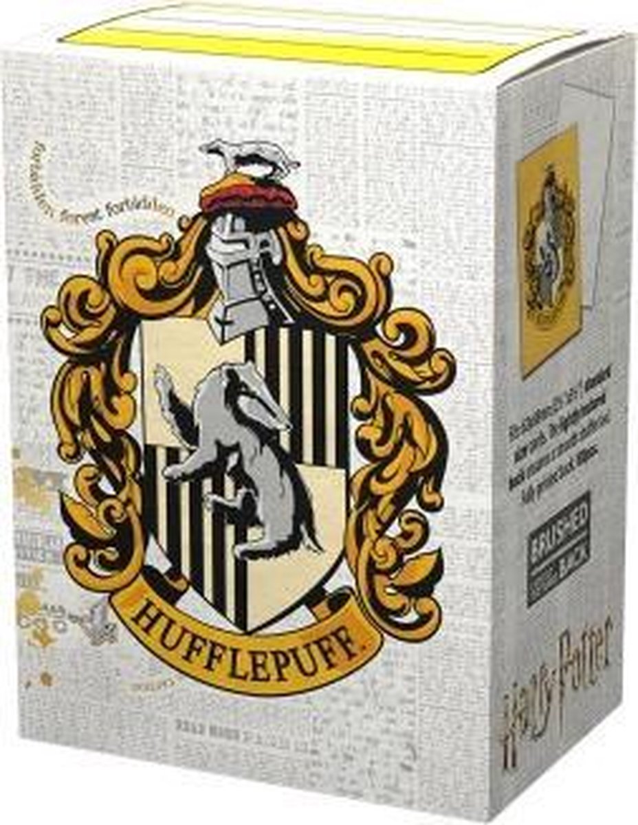   100 Box Sleeves Wizarding World: Hufflepuff