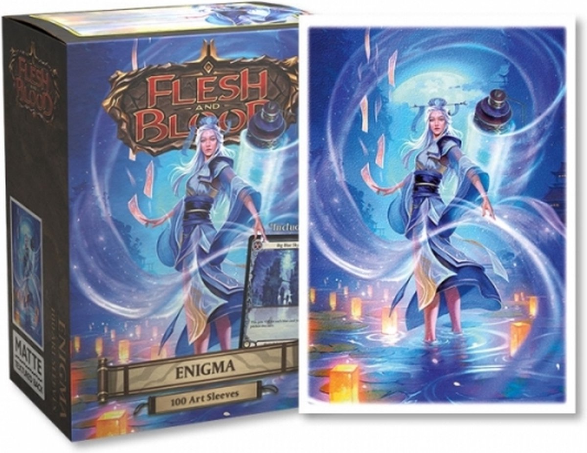   Box 100 Brushed Art Sleeves: FAB Enigma