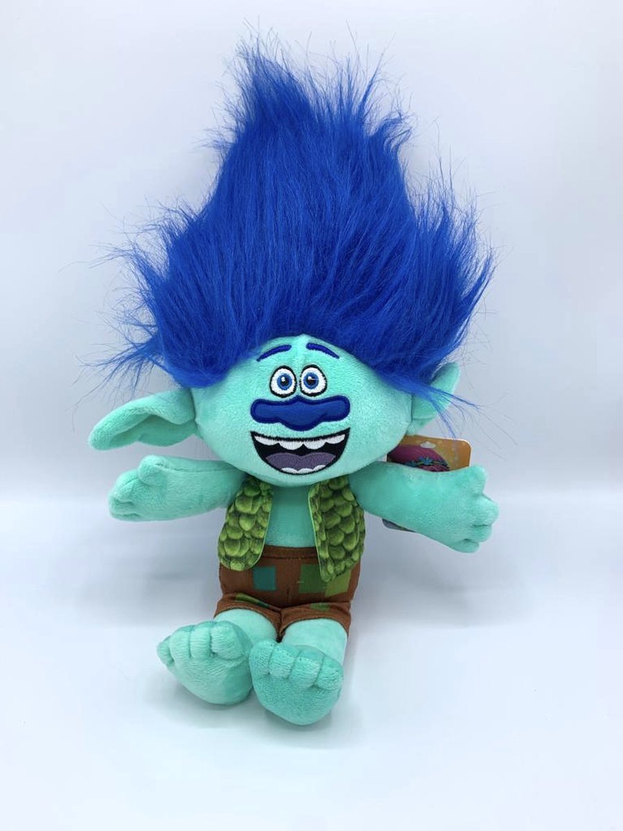 Trolls World Tour - Branch knuffel - 30 cm - Pluche knuffel - Dreamworks