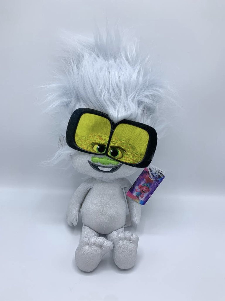 Trolls World Tour - Tiny Diamond knuffel - 30 cm - Pluche knuffel - Dreamworks