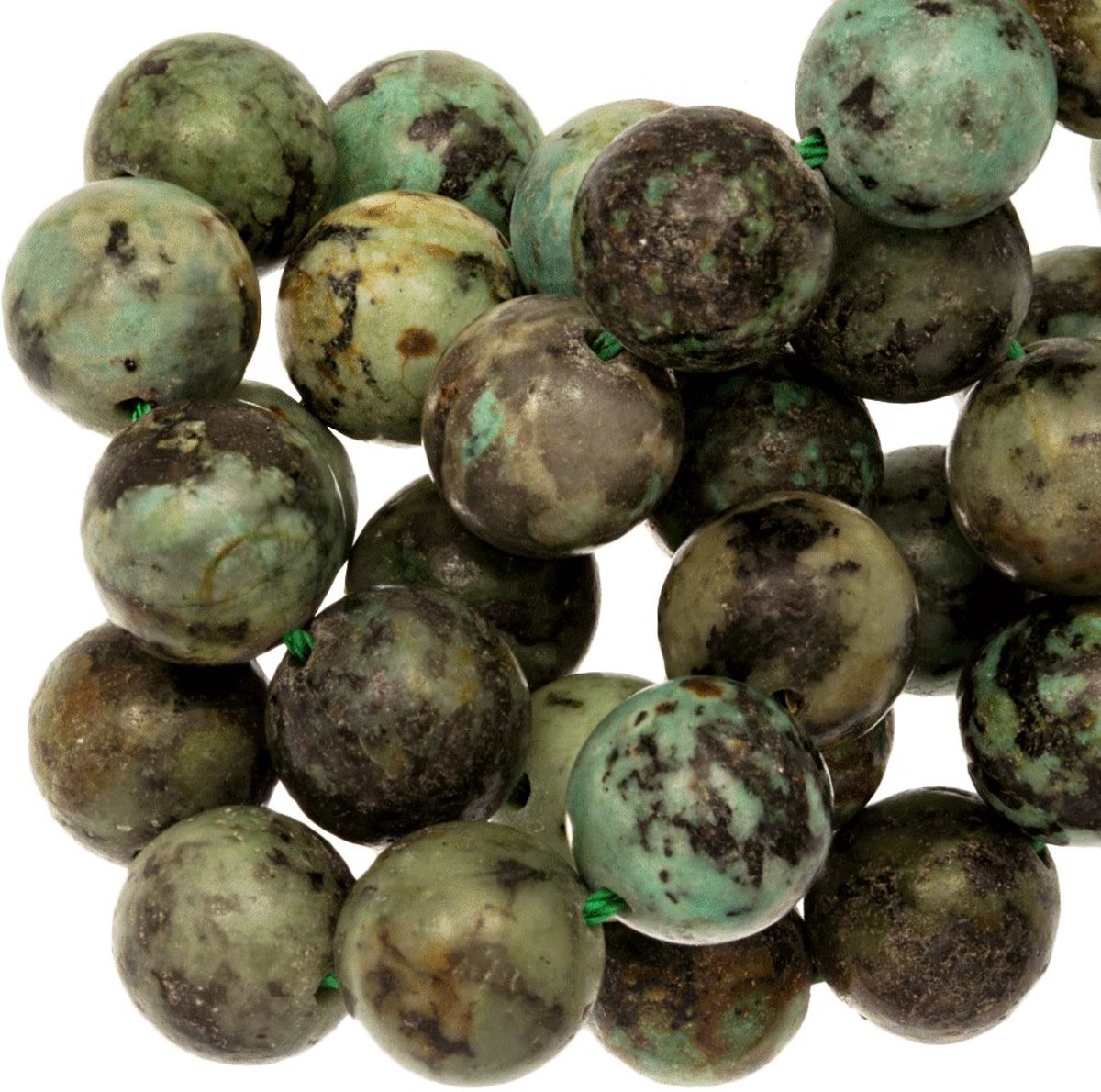 African Turquoise Kralen (10 mm) 39 Stuks