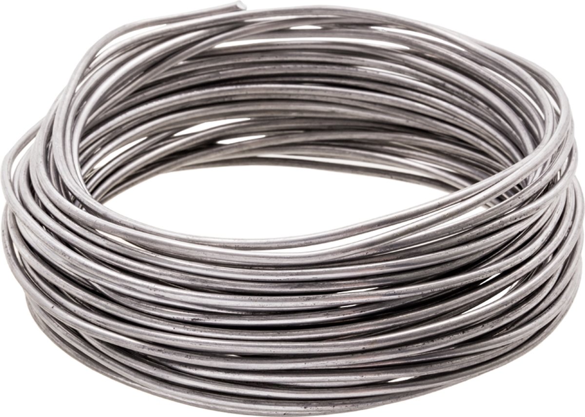 Aluminium Wire (2 mm) Antracite (10 Meter)