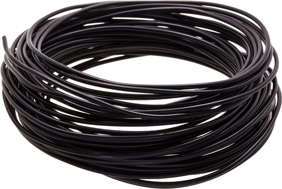 Aluminium Wire (2 mm) Black (10 Meter)