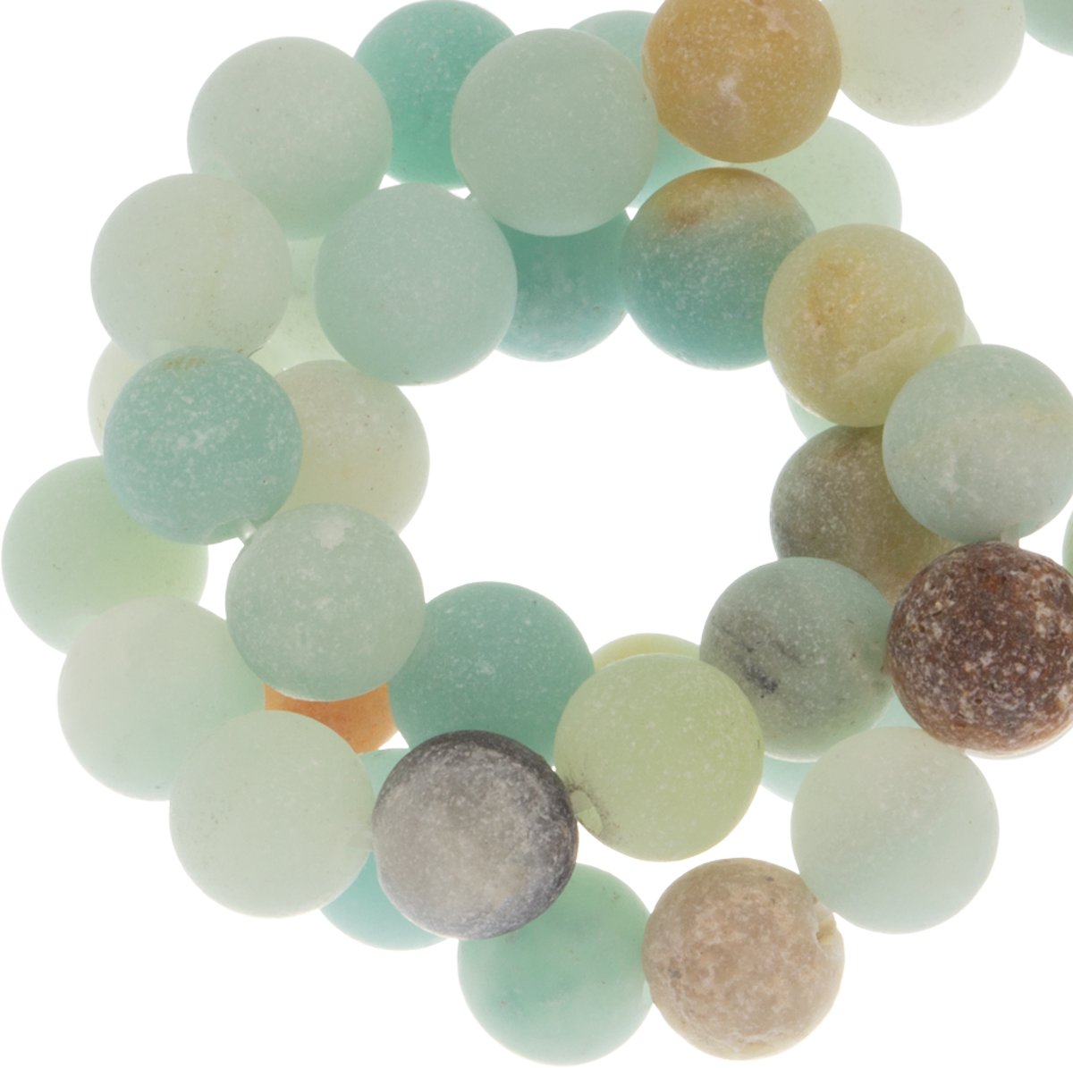 Amazonite Frosted Kralen (4 mm) 86 Stuks