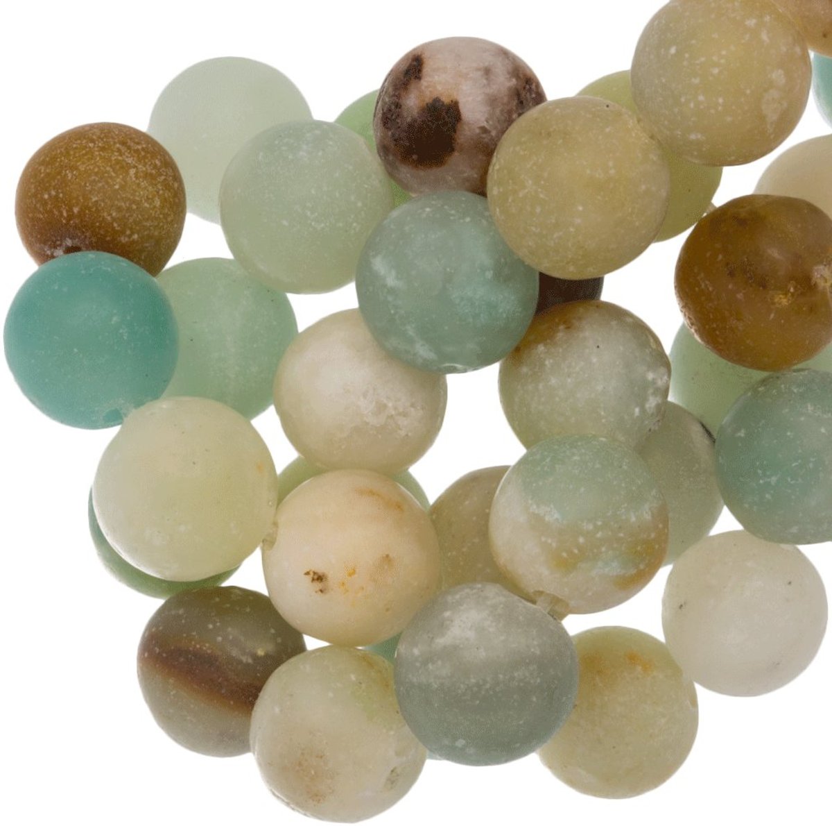 Amazonite Frosted Kralen (6 mm) 61 Stuks