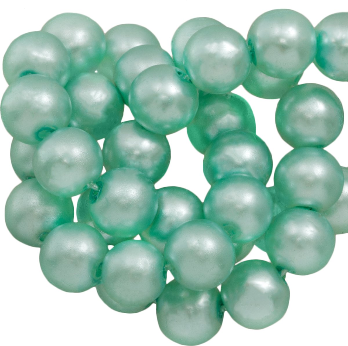 Basic Quality Glasparels (6 mm) Peppermint (135 Stuks)