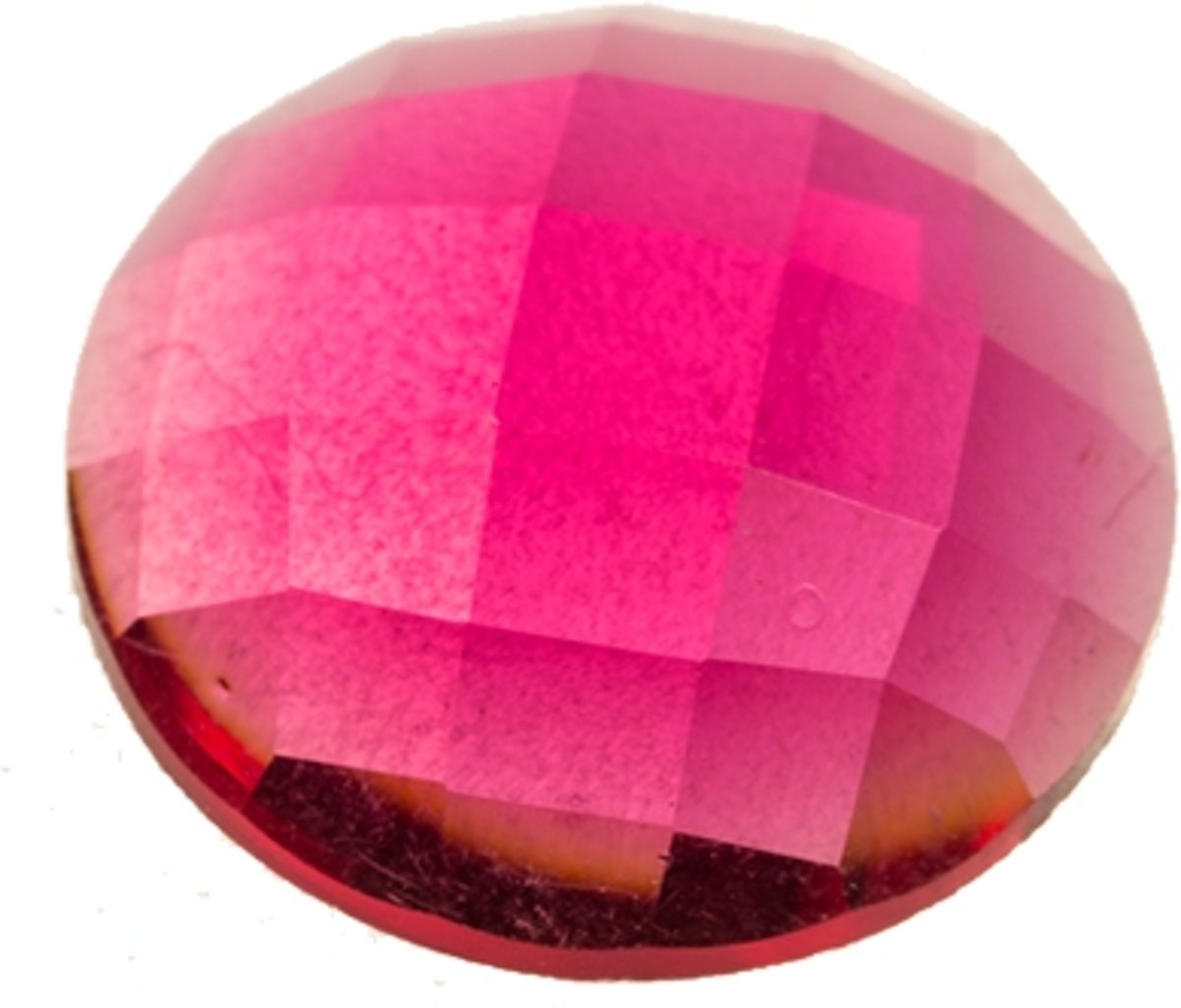 Cabochon (15 mm) Fuchsia (5 Stuks)