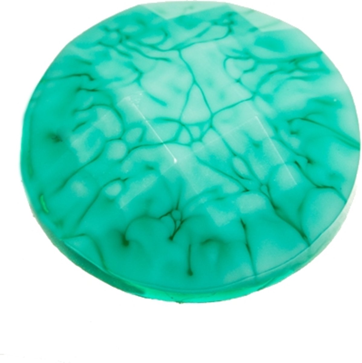 Cabochon Marble (15 mm) Turquoise (5 Stuks)