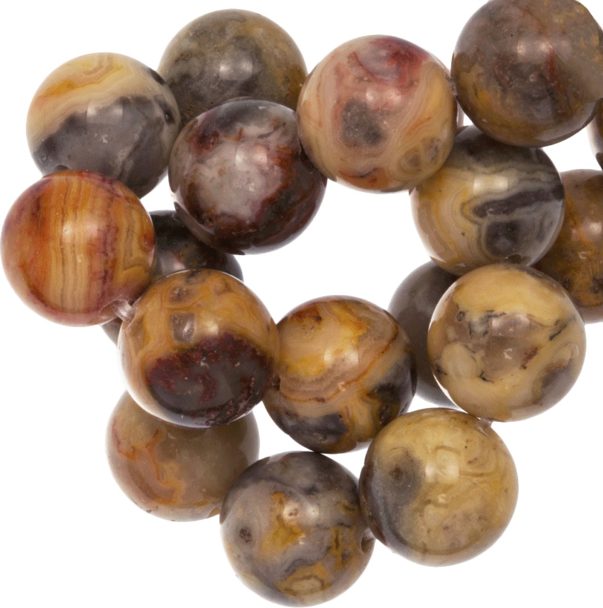 Crazy Agate Kralen (4 mm) 44 Stuks