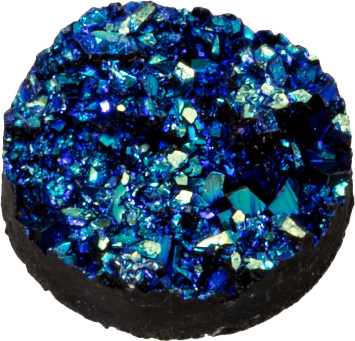 Druzy Cabochon (14 mm) Blue (5 Stuks)