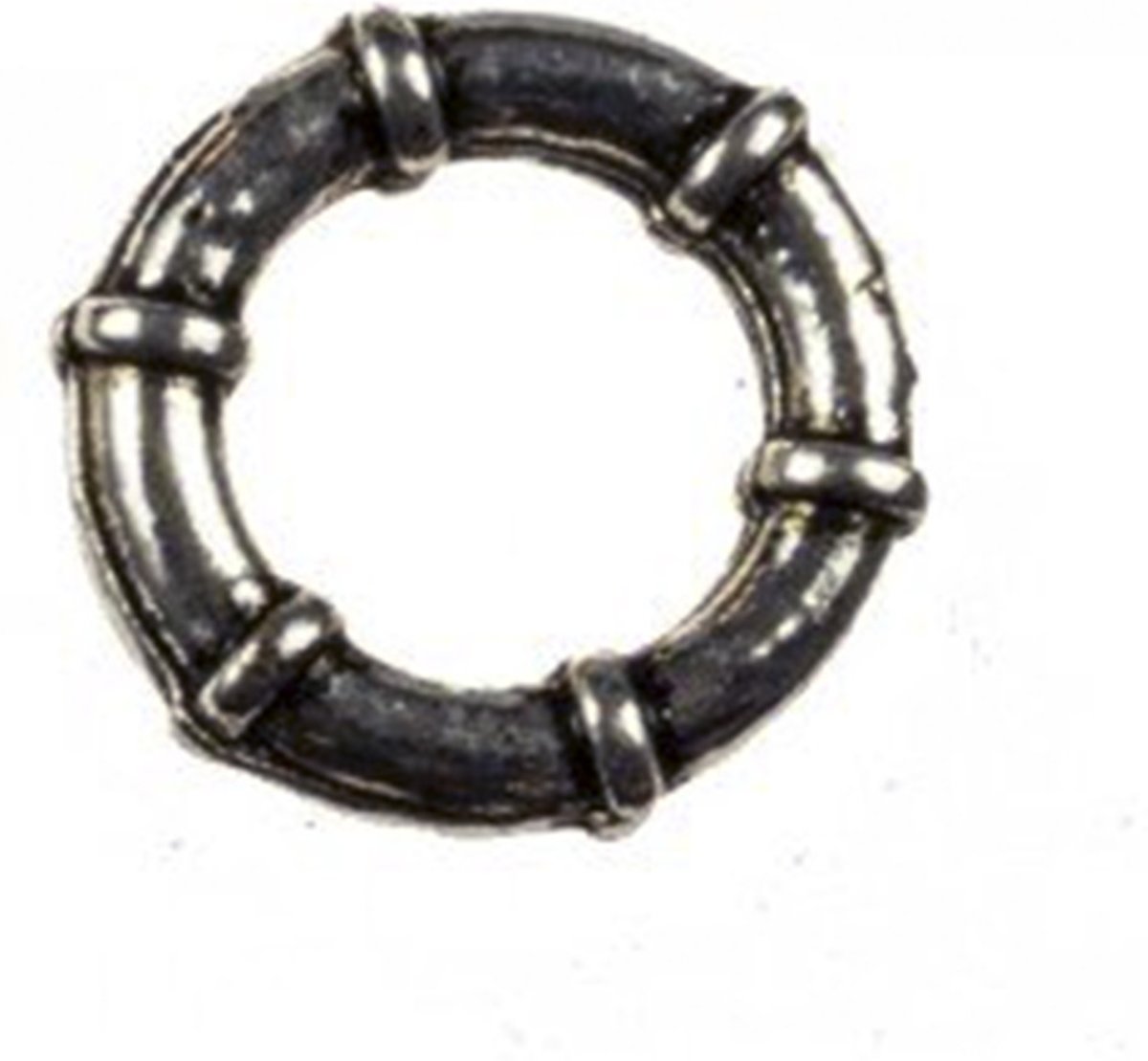 Metalen Ring (buitenmaat 12 mm binnenmaat 7.5 mm) 20 Stuks